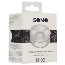 Sono Anneau de masturbation Réversible Textured Sono n°92